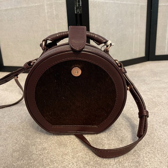 Radley London Witley Circle Calf Hair Crossbody Purse - Picture 8 of 13